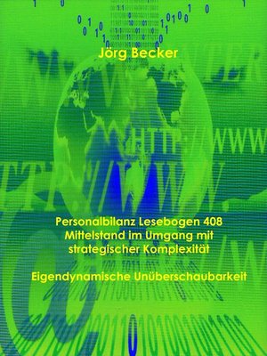 cover image of Personalbilanz Lesebogen 408 Mittelstand im Umgang mit strategischer Komplexität